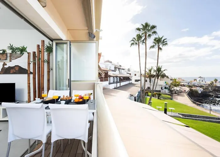 Modern With Sea Views And Terrace La Caleta Appartement Costa Adeje (Tenerife)